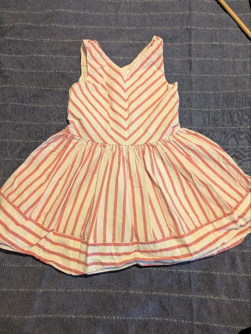 Gymboree Striped Pink and White Kids Dress, 5